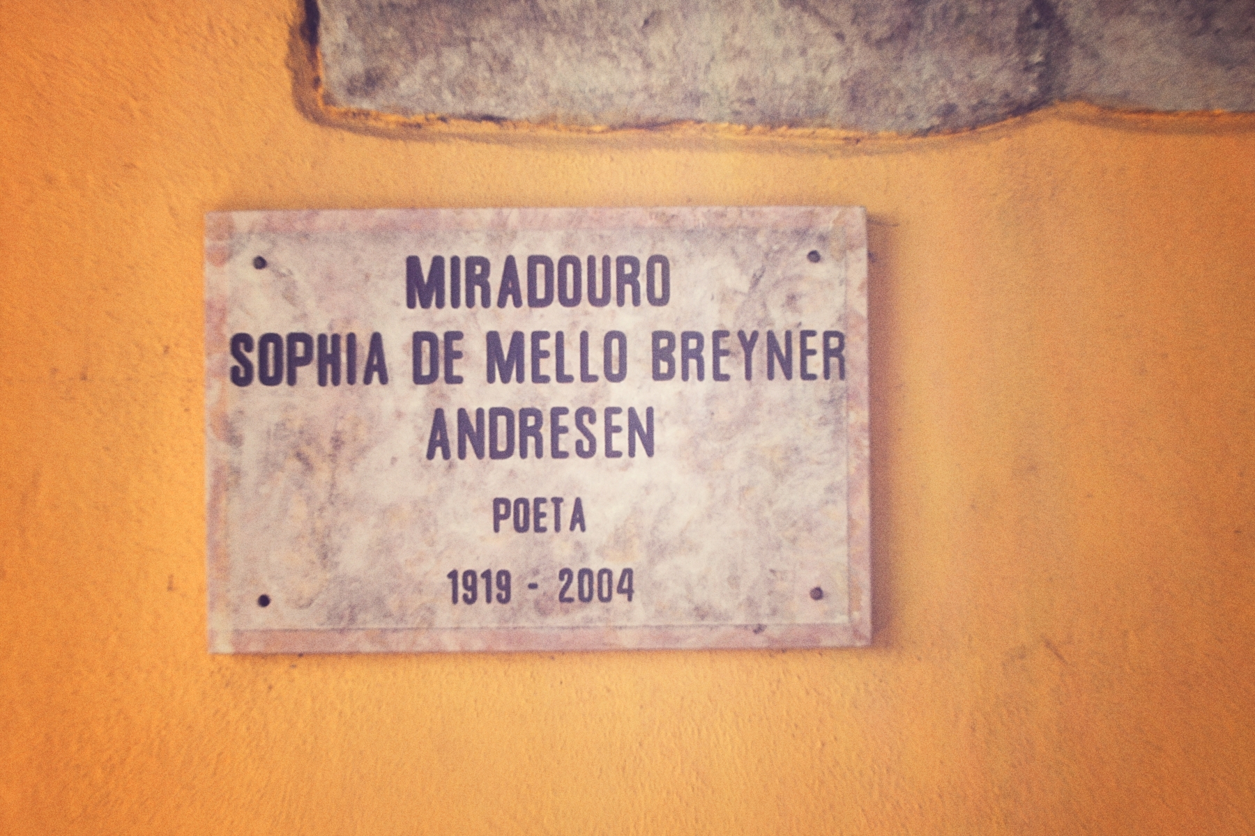 The terrace of Miradouro Sophia de Mello Breyner Andresen in Graça, Lisbon